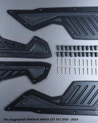 Set poggiapiedi YAMAHA NMAX 125 155 2020 - 2024