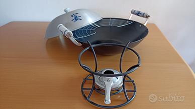 wok da tavola per cucina orientale