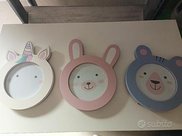 Set cornici per bambino