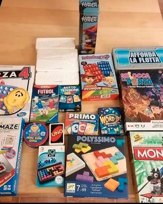  16 giochi da tavola.