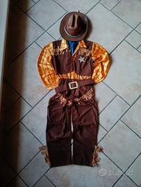 Costume di Carnevale Cowboy bambino 10 anni