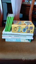 Lotto 5 Libri di Cucina + 4 tascabili 17€