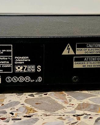 AMPLIFICATORE + EQUALIZZATORE Pioneer