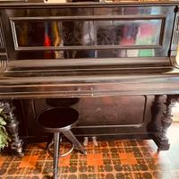 Pianoforte verticale nero Baer