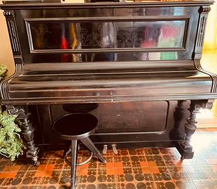 Pianoforte verticale nero Baer