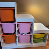 COMBINAZIONE CON CONTENITORI COLORATI