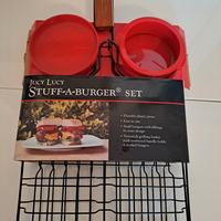 Set hamburger stuff-a-burger Jucy Lucy 