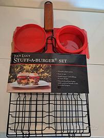 Set hamburger stuff-a-burger Jucy Lucy 