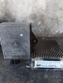 Polaris Trai boss 330. Centraline, impianto