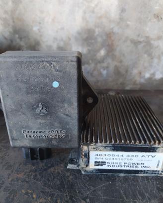 Polaris Trai boss 330. Centraline, impianto