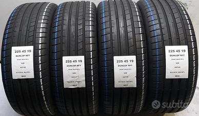 4 GOMME 225 45 19 DUNLOP RFT RB36