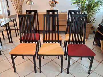 Set 6 sedie moderne