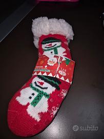 Calze antiscivolo bambini natale size 32-35