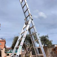 SCALA ESCALIBUR alluminio AK336.3 + PROLUNGA