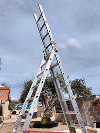 SCALA ESCALIBUR alluminio AK336.3 + PROLUNGA