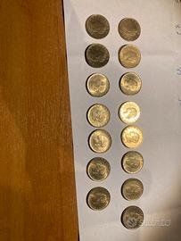 Serie monete da 20 lire dal 1969 al 1983