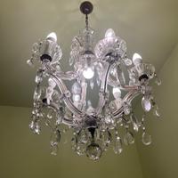 Lampadario classico in vetro ( 3pz identici)