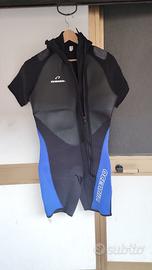 Muta corta o mezza  4mm cerniera frontale pinne et