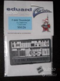 Fotoincisioni f-84g thunderjet ss 126 1/72 eduard