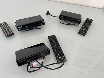 Decoder 3 a scelta con telecomando