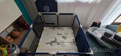 Box neonati 120x120 con tappettone