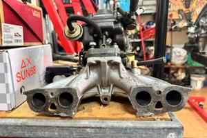 Carburatore 32-20 dmtr weber con collettore