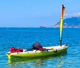 VELA PAGAIA THAE BORNEO CON VELA FALCON SAILS