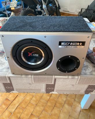 subwoofer auto preampificato