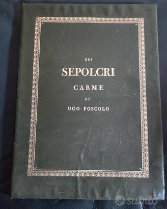 Ugo Foscolo I Sepolcri 