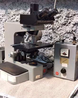 microscopio professionale leitz. 