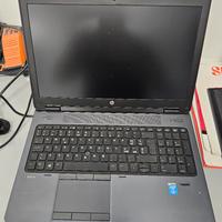 HP ZBook 15 G2 intel core i7-4800MQ @2.70GHz 256GB