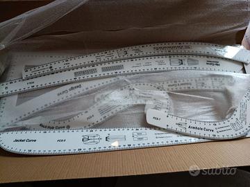 Pacchetto nuovo righelli sartoriali curvilinei