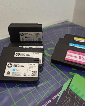 cartucce per stampante HP vuote