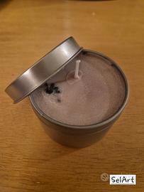 Candela Profumata Al limone fatta a mano