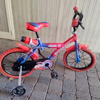 bici da bambino Spider Man