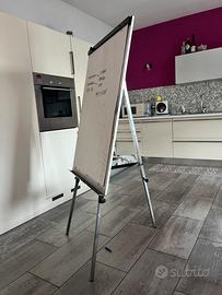 Flip chart-lavagna portablocchi