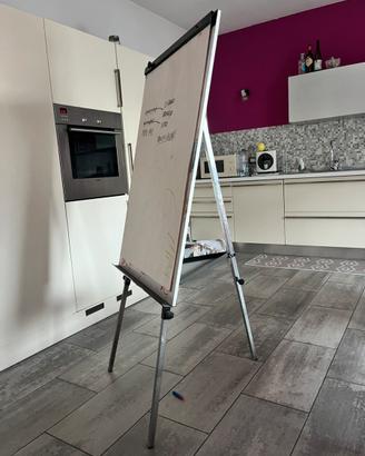 Flip chart-lavagna portablocchi