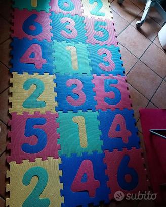 Tappetino quadrotti bambini