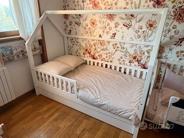Letto per bambini a capanna Mon Lit Cabane