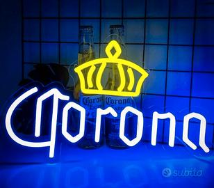 Insegna birra CORONA - neon POP ART