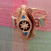 anello d'oro antico,  collezione stile vittoriano 