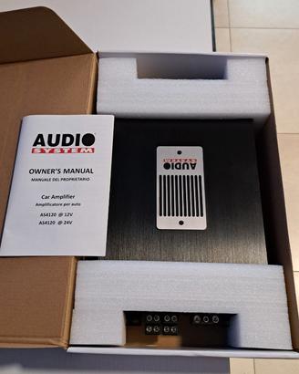 Audiosystem AS 4.120 amplificatore 4 canali