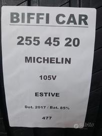 2 GOMME 255 45 20 MICHELIN A477