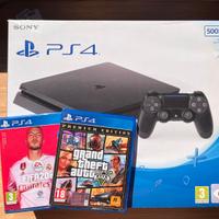 Playstation 4 slim 500GB con gta 5