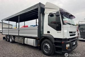 Iveco stralis 450 centina 9.60mt Alz/bass 2008 E5