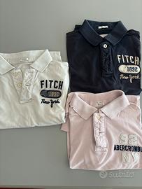 3 T-shirt uomo Abercrombie misura XL