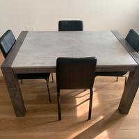 Tavolo in legno 140x90 allungabile