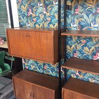 Libreria anni 70 disign nordico