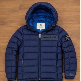 Piumino Woolrich Originale bambino 8 anni Blue