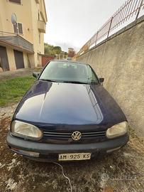 Golf cabriolet 1.8 benzina